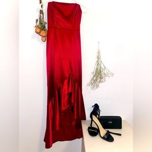 Forever 21 Red High Low Dress